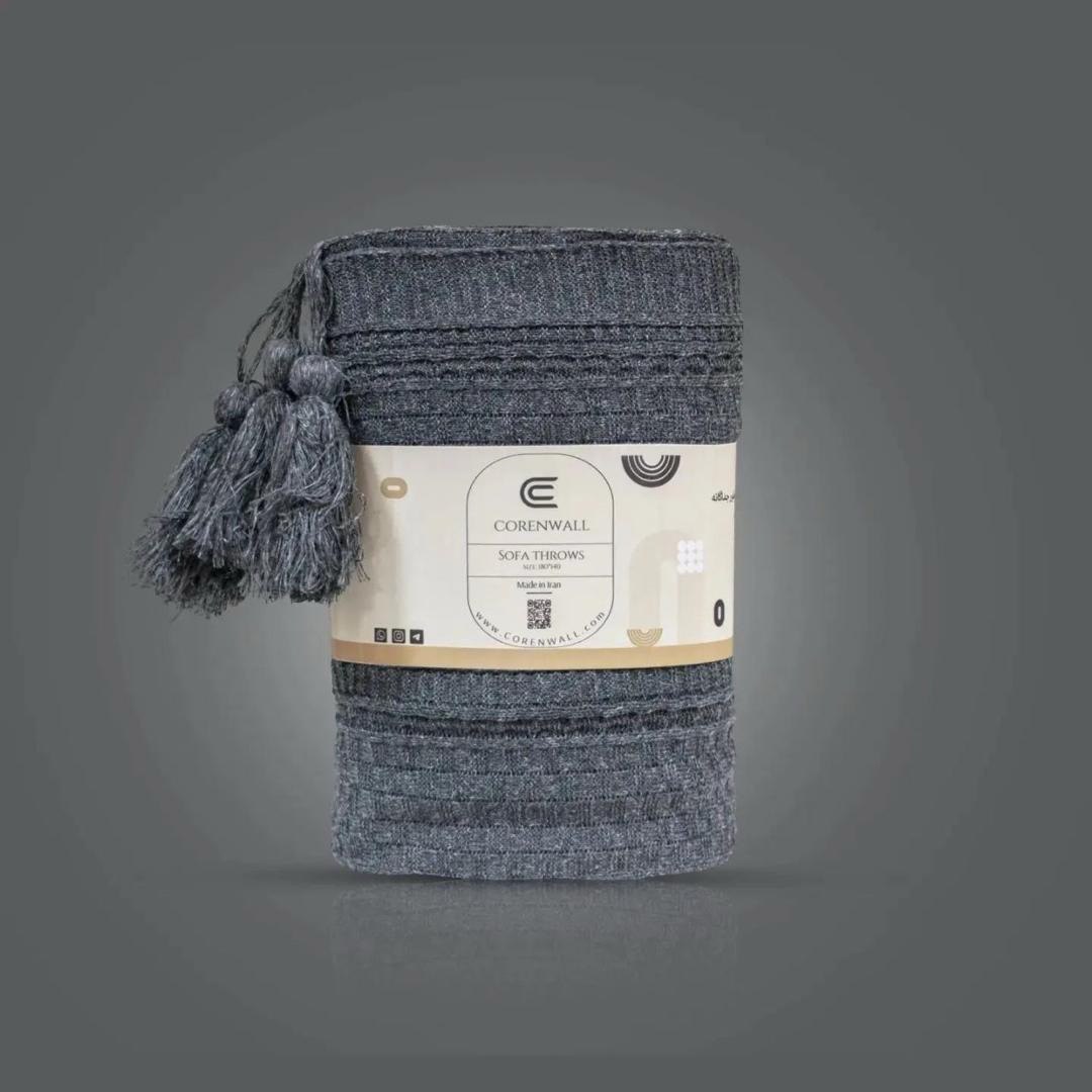 تصویر 4 از قیمت خرید شال کنارمبل هیلدا بافت ظریف + فروش استثنایی